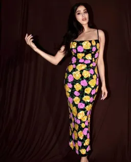 Rachel Gilbert Dallas Midi Dress Floral 3/AU12 for rent on The Volte - image 3