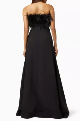 Rachel Gilbert Linc Gown Black 4/AU14 for rent on The Volte - image 3