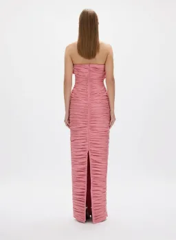 Rachel Gilbert Jensen Gown Maxi Pink Size AU 14 for rent on The Volte - image 3