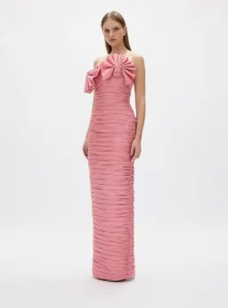 Rachel Gilbert Jensen Gown Maxi Pink Size AU 14 for rent on The Volte - image 2