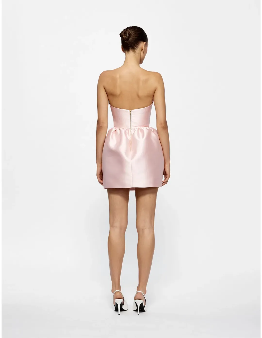 Effie Kats Luetta Mini Dress Blush Size AU 6 for rent on The Volte - main image