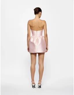 Effie Kats Luetta Mini Dress Blush Size AU 6 for rent on The Volte - image 3