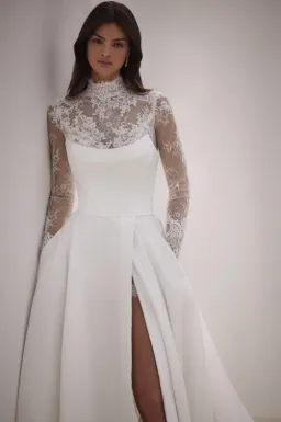 Millia Nexia Wedding Gown Size 10 for rent on The Volte - image 4