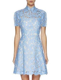 Lover Warrior Lace Dress Powder Blue Size 10 for rent on The Volte - image 3