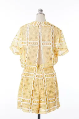 Alice McCall Love Sublime Playsuit Buttercup Yellow Size XS / AU 6 for rent on The Volte - image 7
