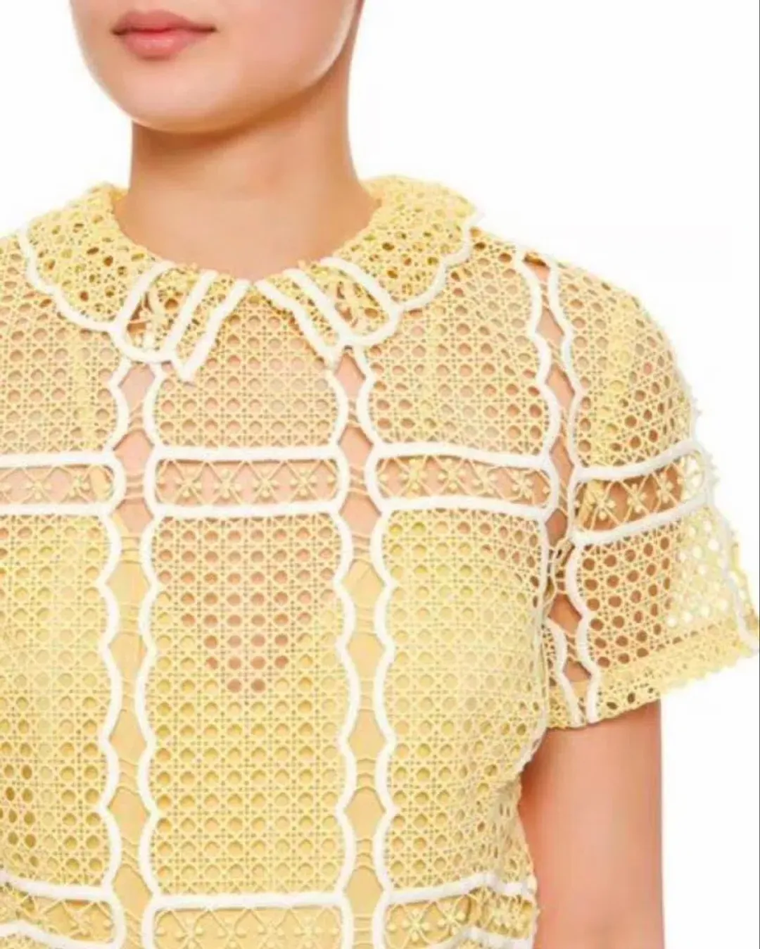 Alice McCall Love Sublime Playsuit Buttercup Yellow Size XS / AU 6 for rent on The Volte - main image