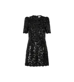 Rebecca Vallance Diana Bow Mini Dress Black Size 8 for rent on The Volte - image 4