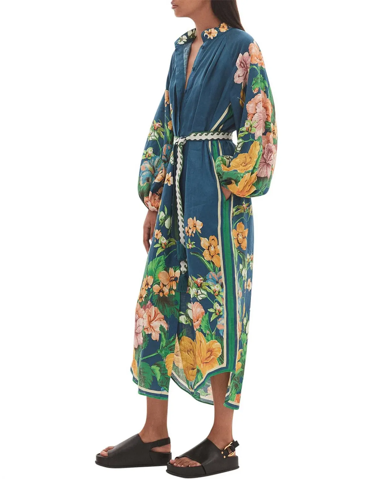 Alemais Lyla Shirt Dress Size 12 - Image 4