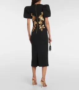 Rebecca Vallance Versailles Sequin Embellished Midi Dress Size 6 for rent on The Volte - image 2