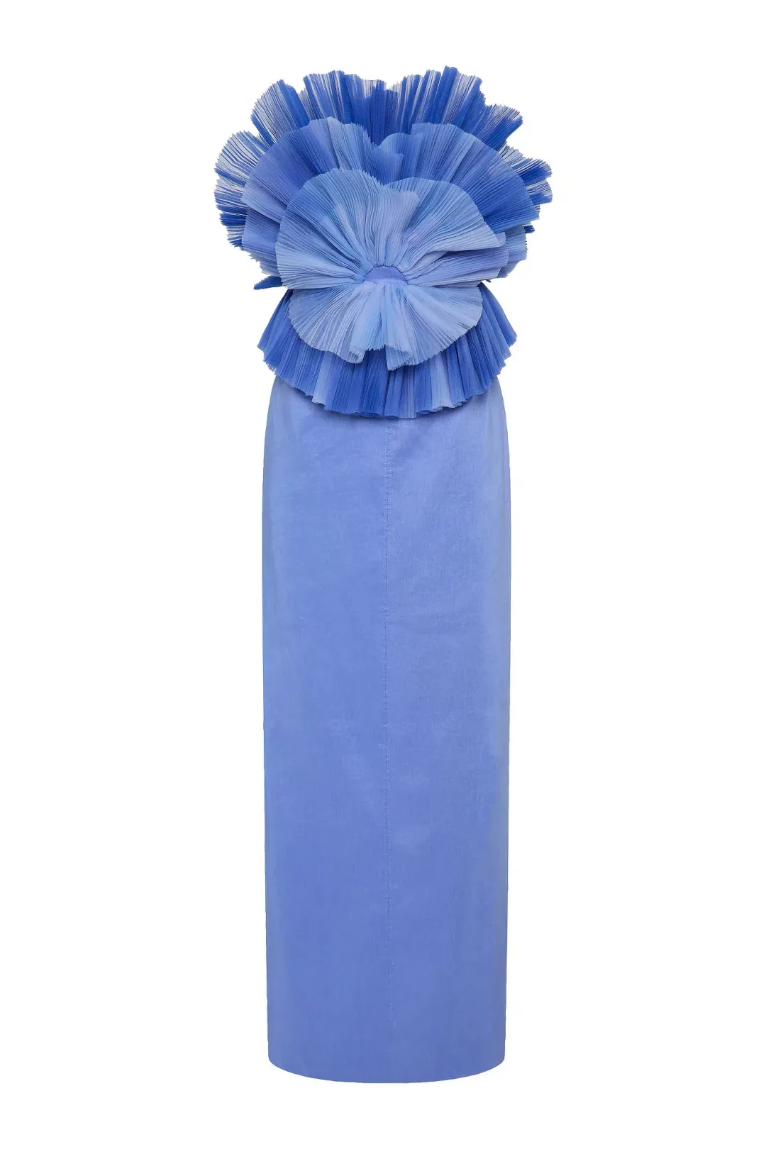 Aje Kira Blue Midi Dress Ocean Wave Size XS / AU 6 for rent on The Volte - main image