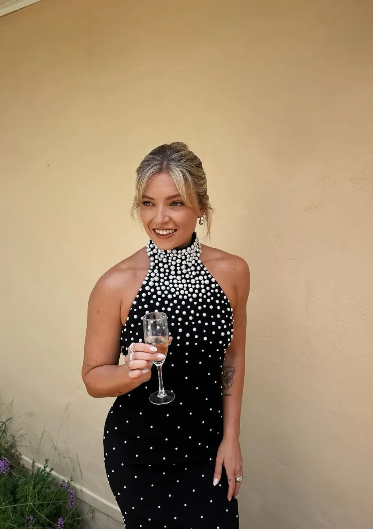 Rebecca Vallance Alivia Gown Maxi Dress in Black Size AU 10 - Image 4