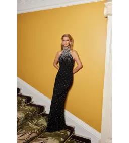Rebecca Vallance Alivia Gown Maxi Dress in Black Size AU 10 for rent on The Volte - image 3