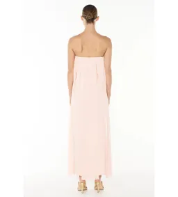 Manning Cartell Boundless Strapless Midi Dress Blush Size 10 for rent on The Volte - image 4