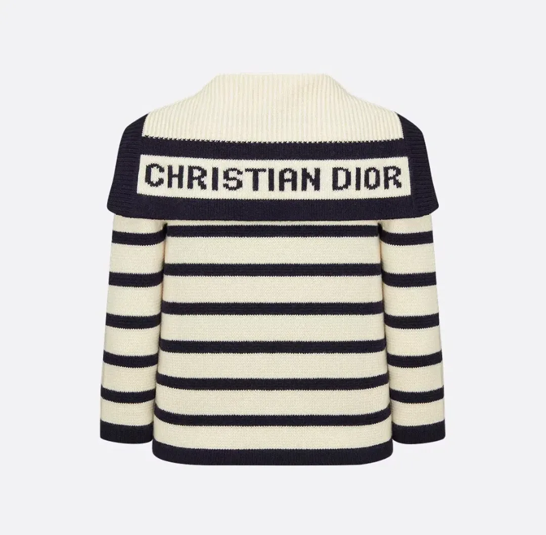 Dior Marinière Cardigan Size 8 for rent on The Volte - main image