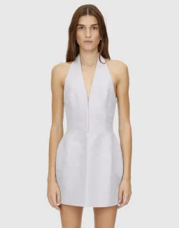 Camilla and Marc Altair Mini Halter Dress Lilac Size 12 for rent on The Volte - image 4