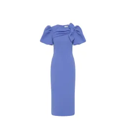 Rebecca Vallance Violetta Midi Dress Periwinkle Blue Size 10 for rent on The Volte - image 4