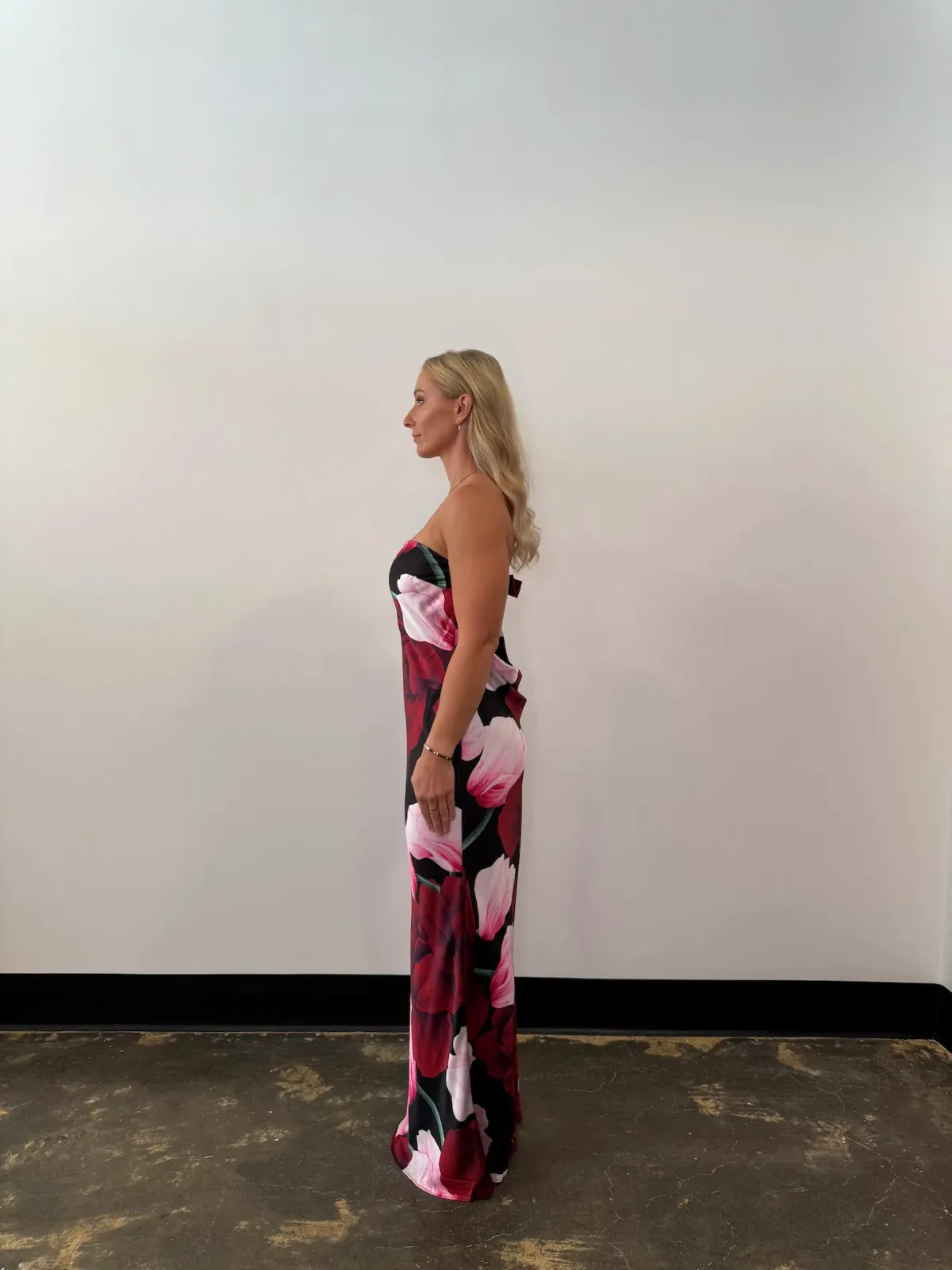 Sonya Moda Alma Midi Dress Floral Size 12 - Image 3