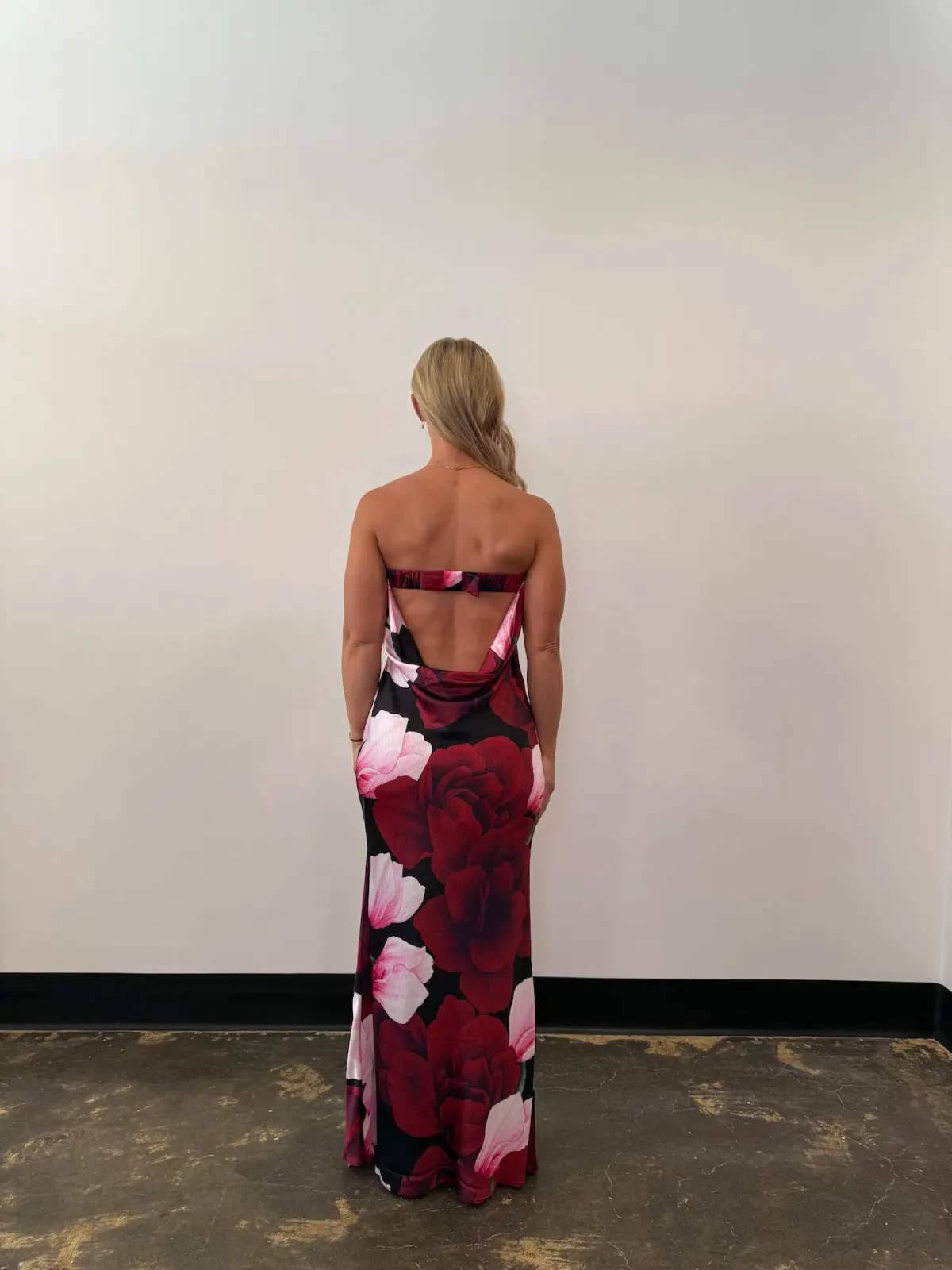 Sonya Moda Alma Midi Dress Floral Size 12 - Image 4