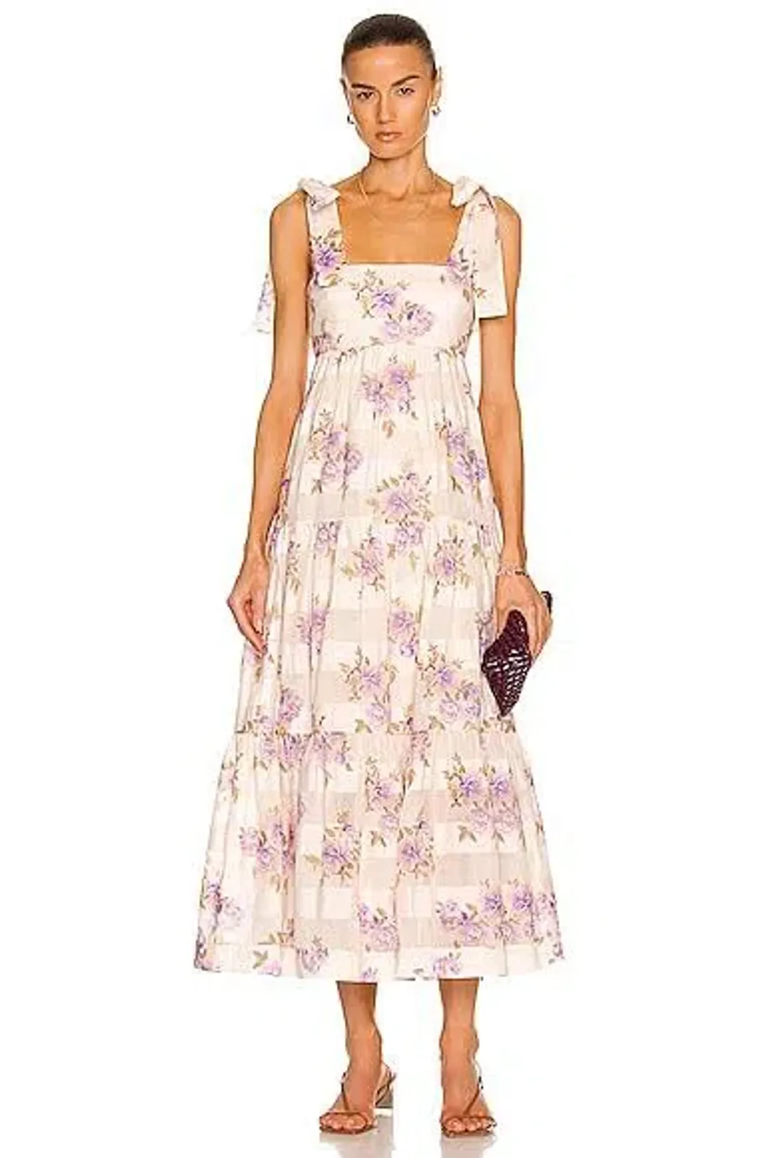 Zimmermann Rosa Striped Picnic Dress Size 1/AU 10 for rent on The Volte - main image