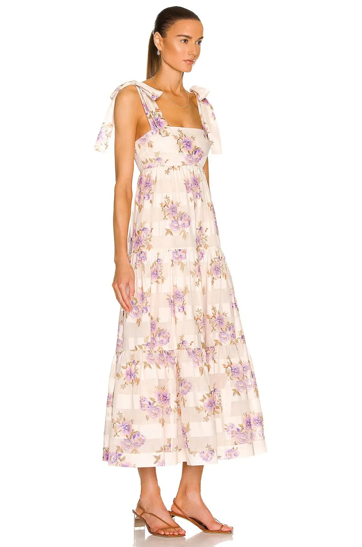 Zimmermann Rosa Striped Picnic Dress Size 1/AU 10 - Image 2