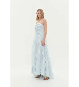 Aje Allairie Gown Pastel Blue Size AU 6 for rent on The Volte - image 2
