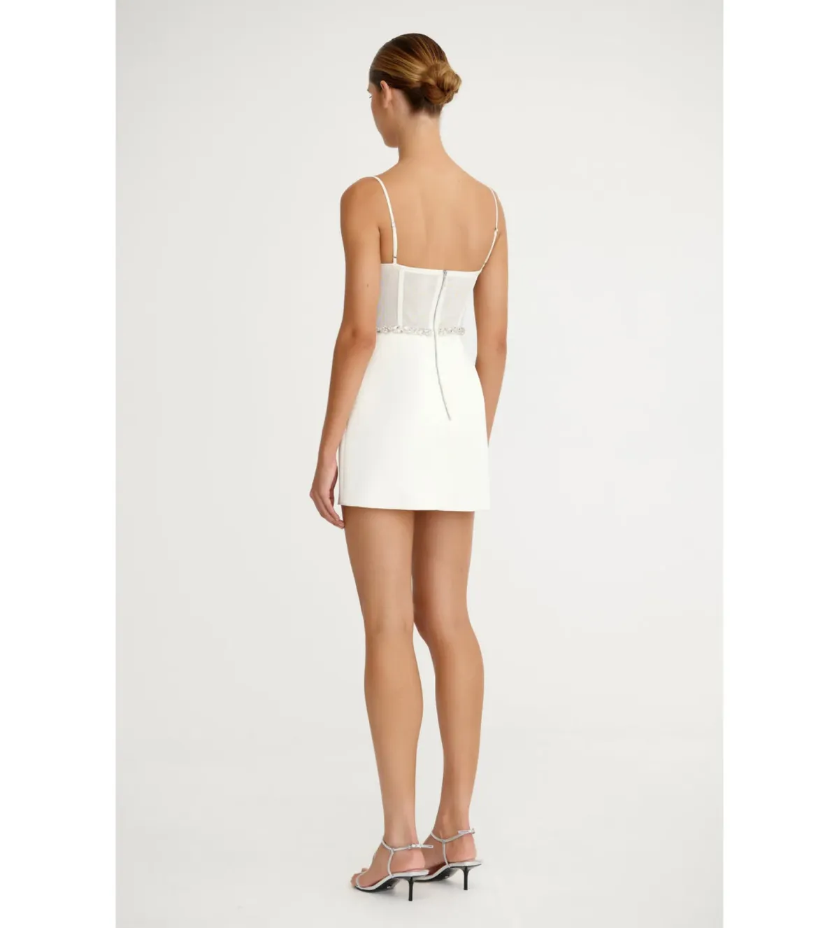 Significant Other Kimberley Micro Mini Dress White 8 - Image 2