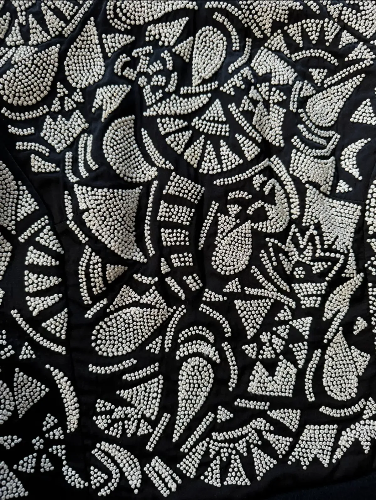 Rahul Mishra Wool and Silk Hand-Knotted Top Print Size S AU 8 - Image 4