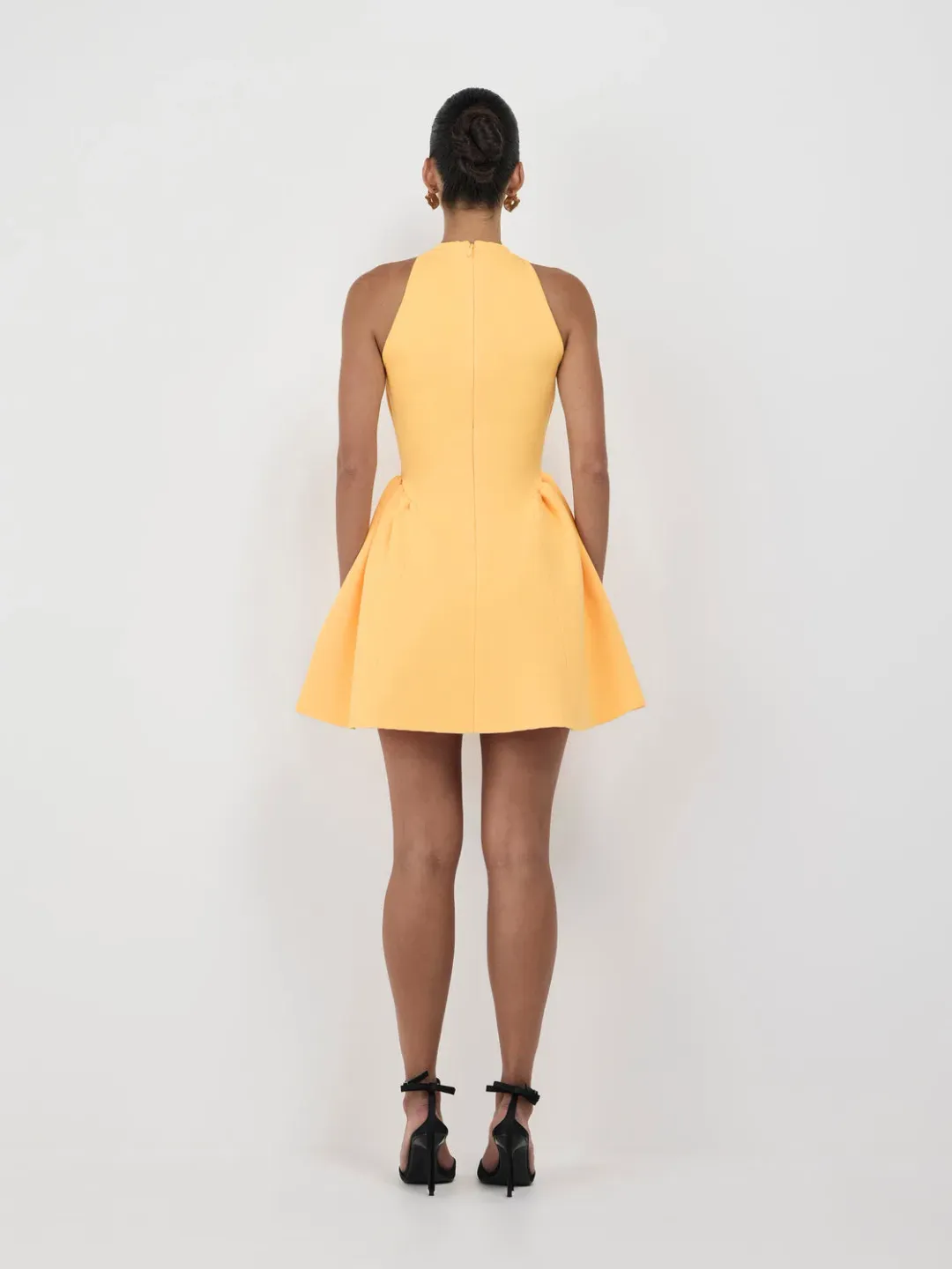 Sheike Sardinia Mini Dress Yellow Size 10 for rent on The Volte - main image