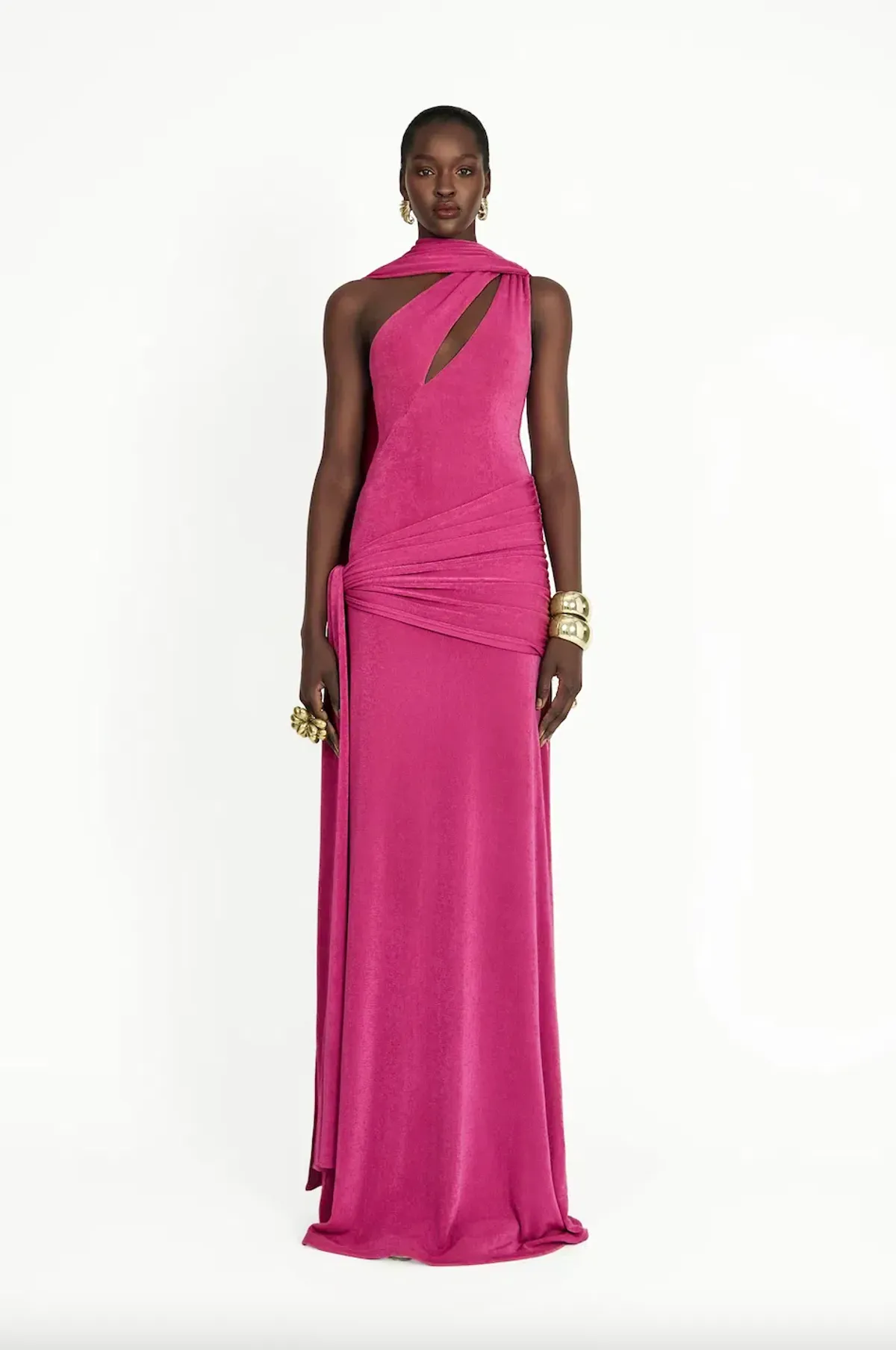 Khanum's Kiaan Maxi Dress in Pink Size M/ AU 10 - Image 1