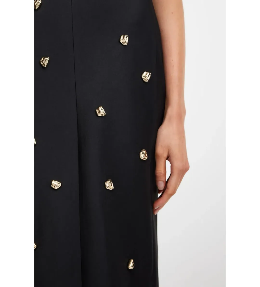 Acler Pattison Maxi Dress Black Size 14 for rent on The Volte - main image