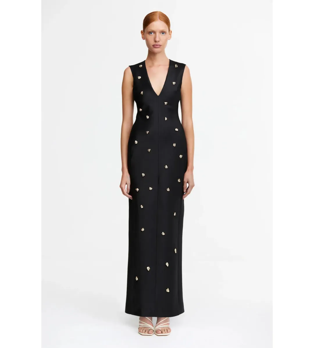 Acler Pattison Maxi Dress Black Size 14 for rent on The Volte - main image