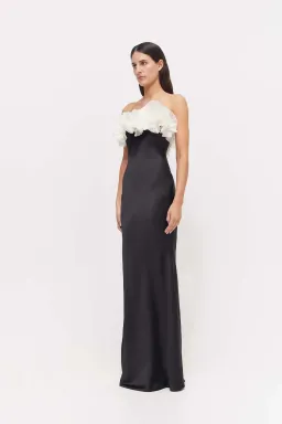 Rachel Gilbert Eyelar Gown Black Size 3 / AU 12 for rent on The Volte - image 2