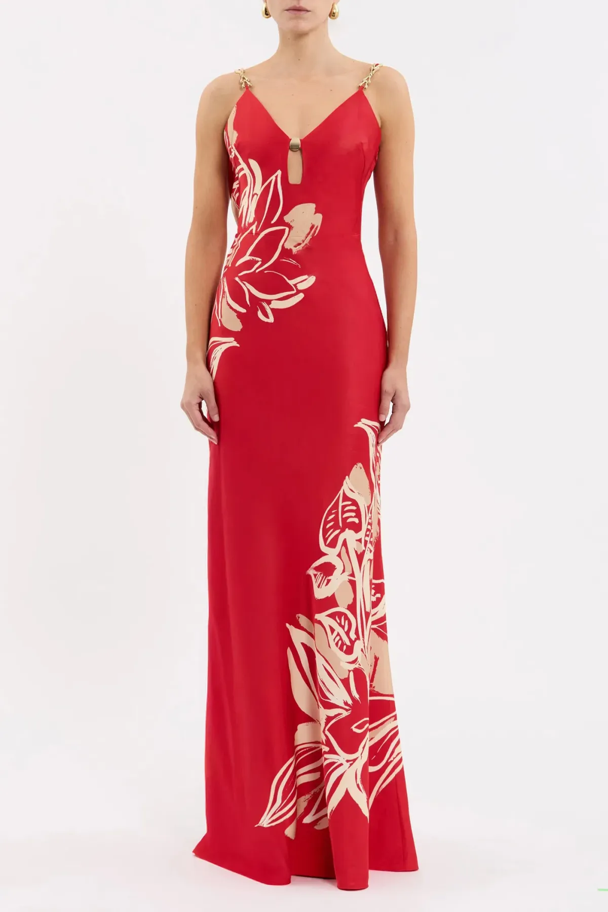 Rebecca Vallance Tallara Maxi Dress Red Size 8 - Image 1