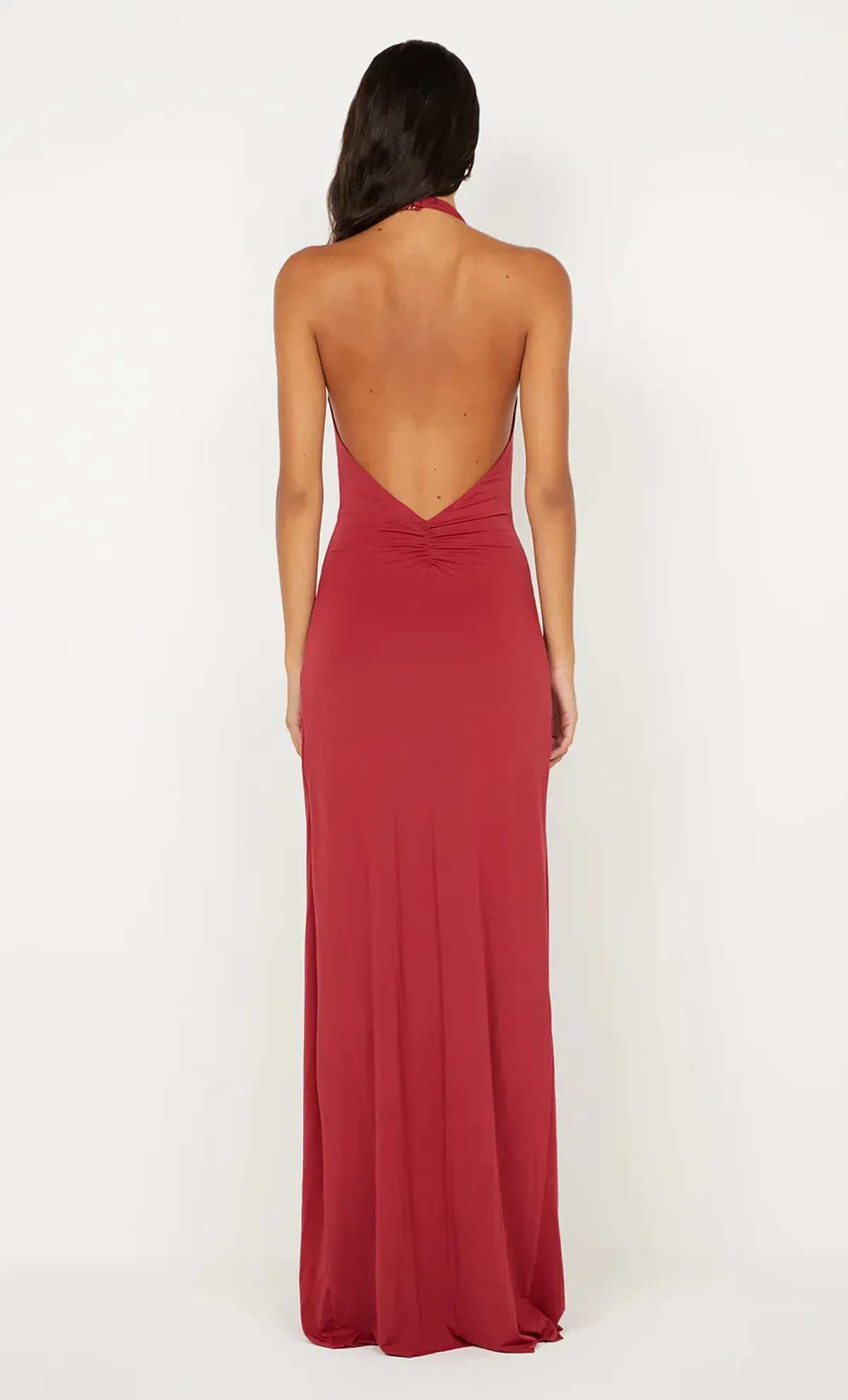 Bec & Bridge Susie Plunge Maxi Cherry Size AU 8 - Image 3