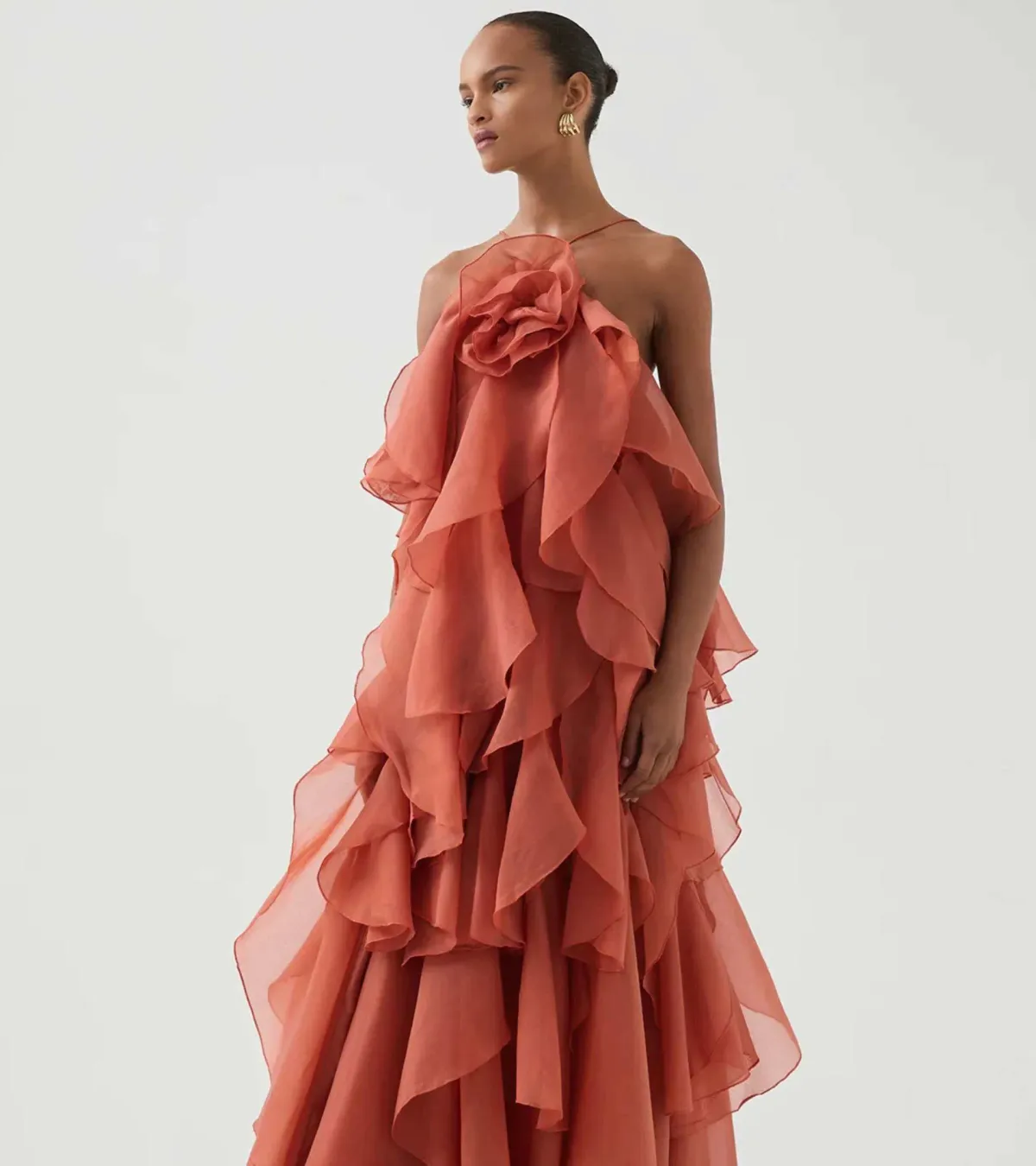 Aje Pandorea Layered Maxi Dress - Size 12 - Image 1