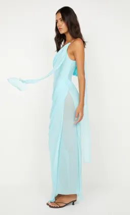 Bec & Bridge Danka Asym Dress Blue Size 8 for rent on The Volte - image 5