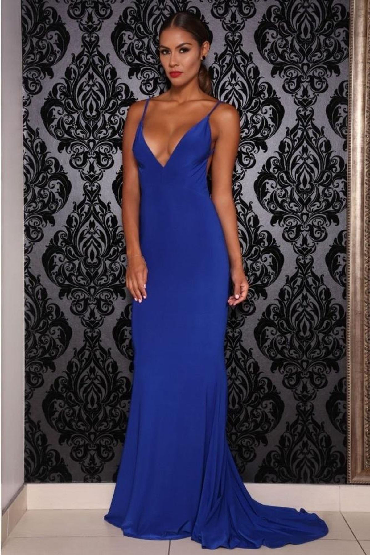 Abyss by Abby Chile dress in blue size 10 - Image 1
