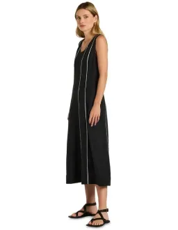Yarra Trail Paradise Midi Dress Black Size 12 for rent on The Volte - image 2