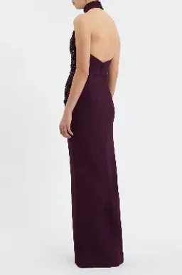 Rebecca Vallance Beatrice Maxi Gown Blackberry Size 10 for rent on The Volte - image 2