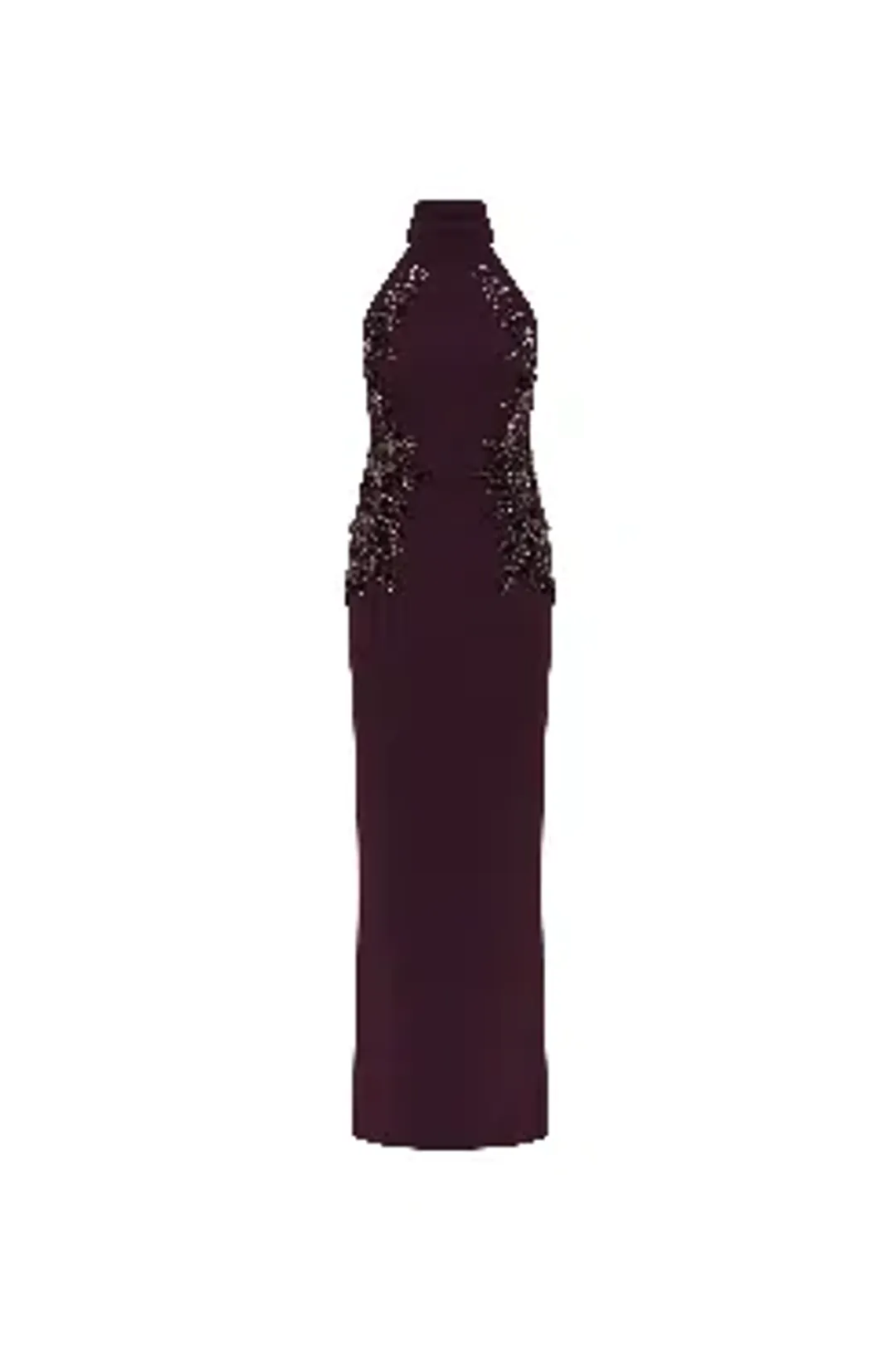 Rebecca Vallance Beatrice Maxi Gown Blackberry Size 10 for rent on The Volte - main image