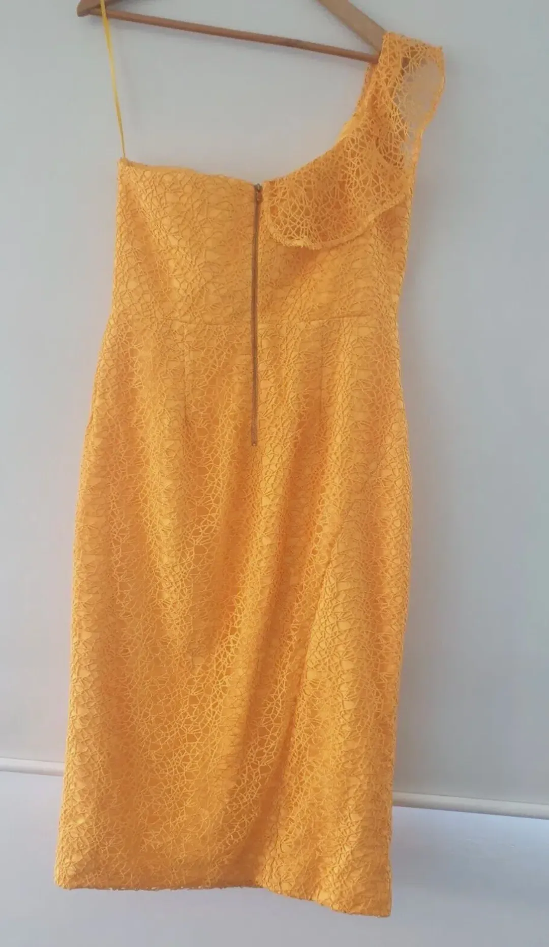 Rebecca Vallance Baha Dress Saffron Yellow In AU 14 US 10 EUR 42 for rent on The Volte - main image