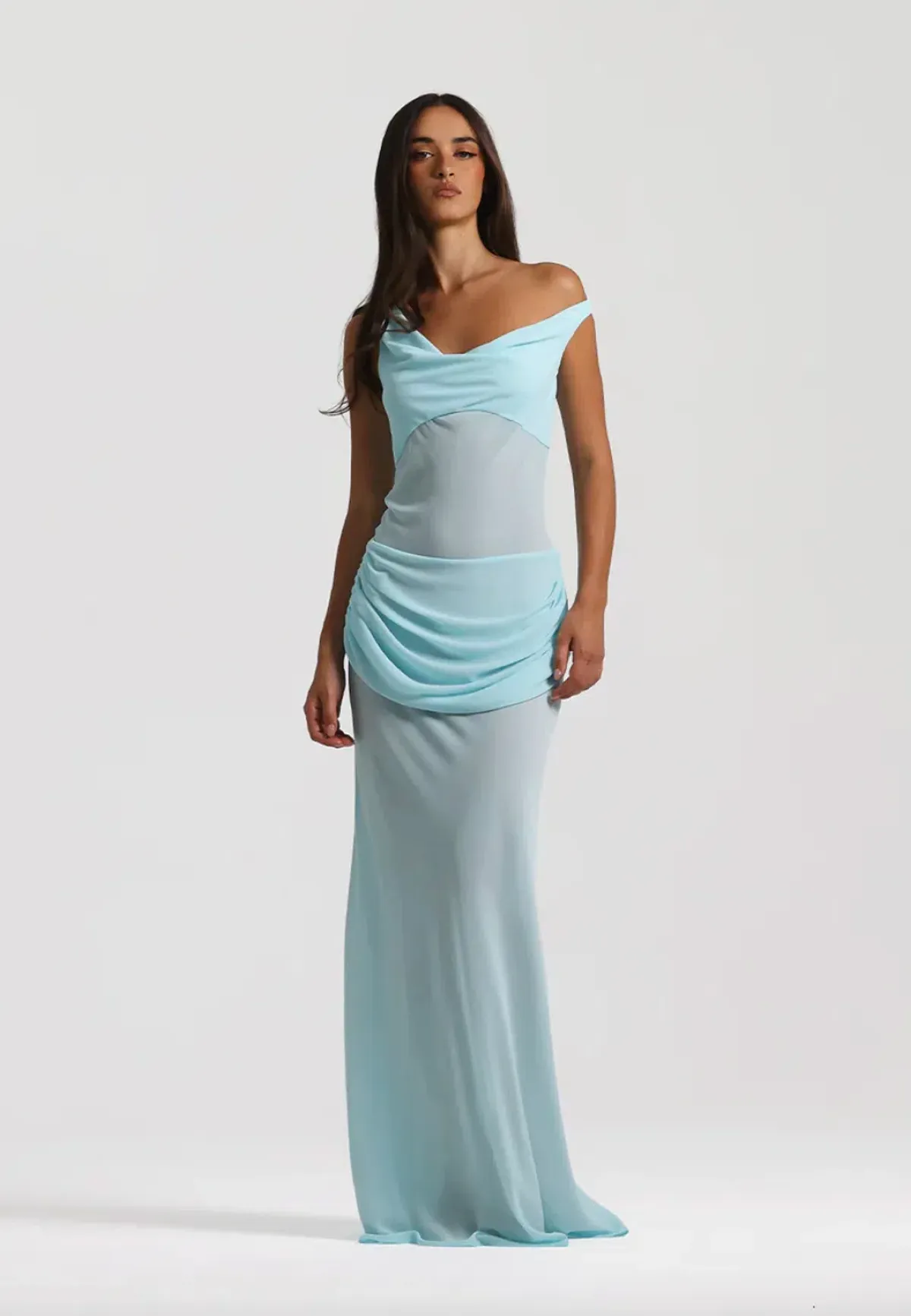 Natalie rolt, Cadence Gown, baby blue, size 10 - Image 4