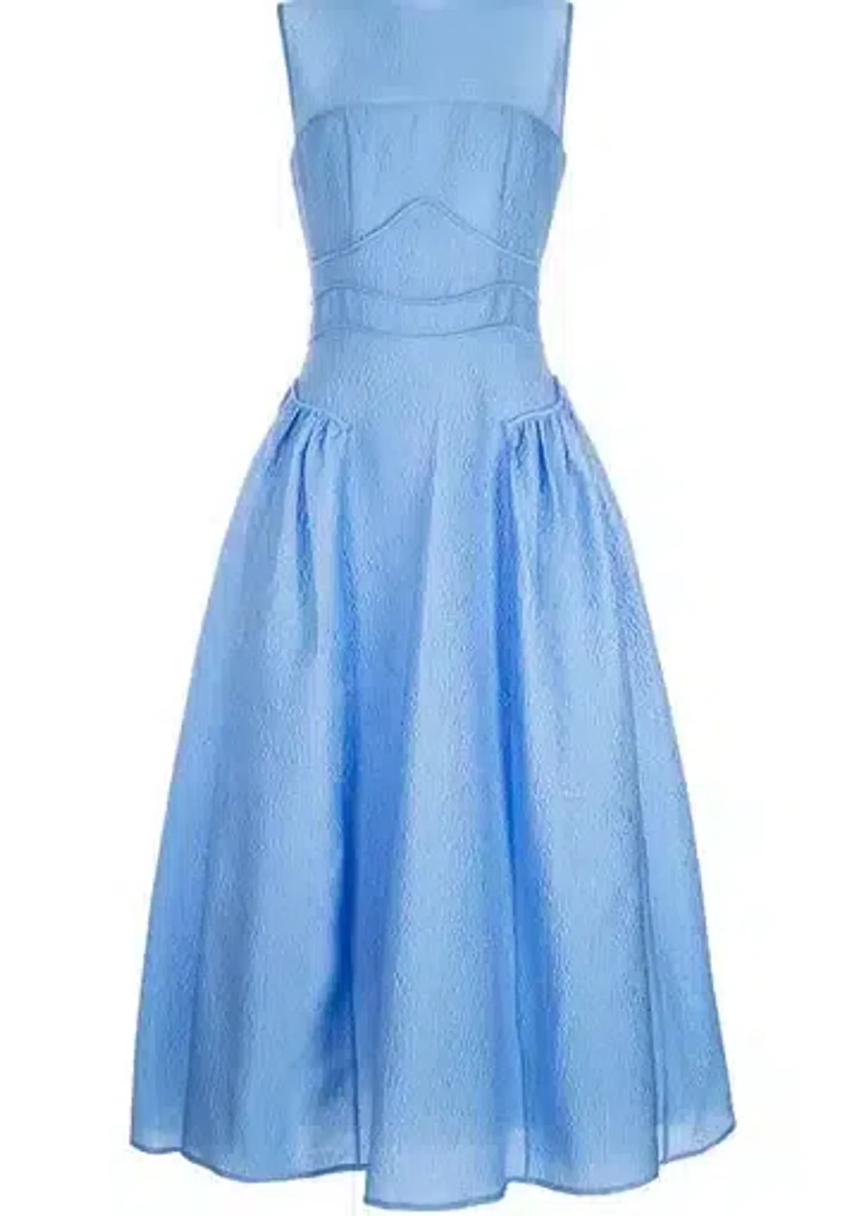 Rachel Gilbert Sophia Midi Dress Blue Size 2 / AU 10 - Image 2