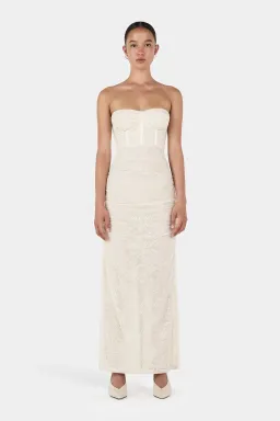 Campari Lace Dress Cream for rent on The Volte - image 5