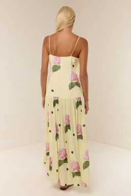 Palm Noosa Dropped Waist Bianca Dress Floral Size 8 for rent on The Volte - image 3