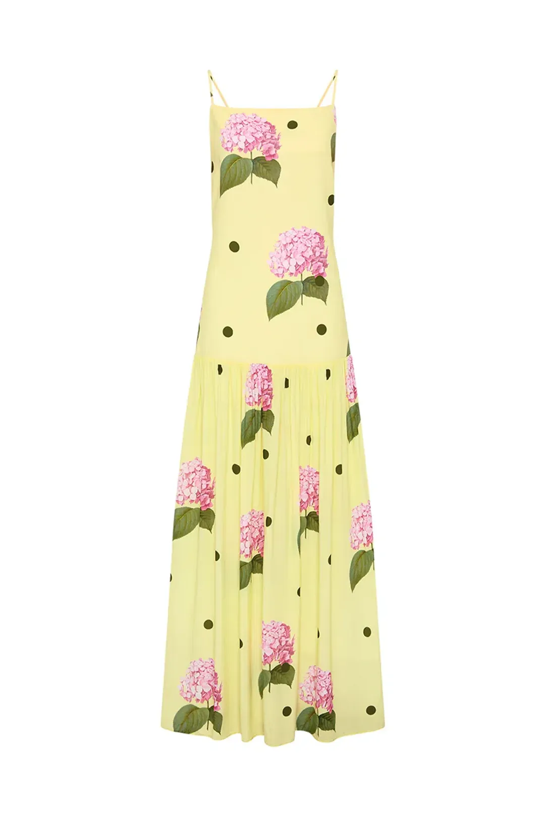 Palm Noosa Dropped Waist Bianca Dress Floral Size 8 for rent on The Volte - main image