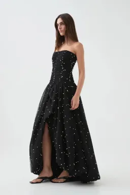 Aje Juniper Gown Black Size 6 for rent on The Volte - image 4