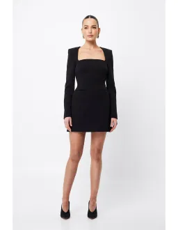 Mossman Origin Mini Dress Black Size 8 for rent on The Volte - image 1