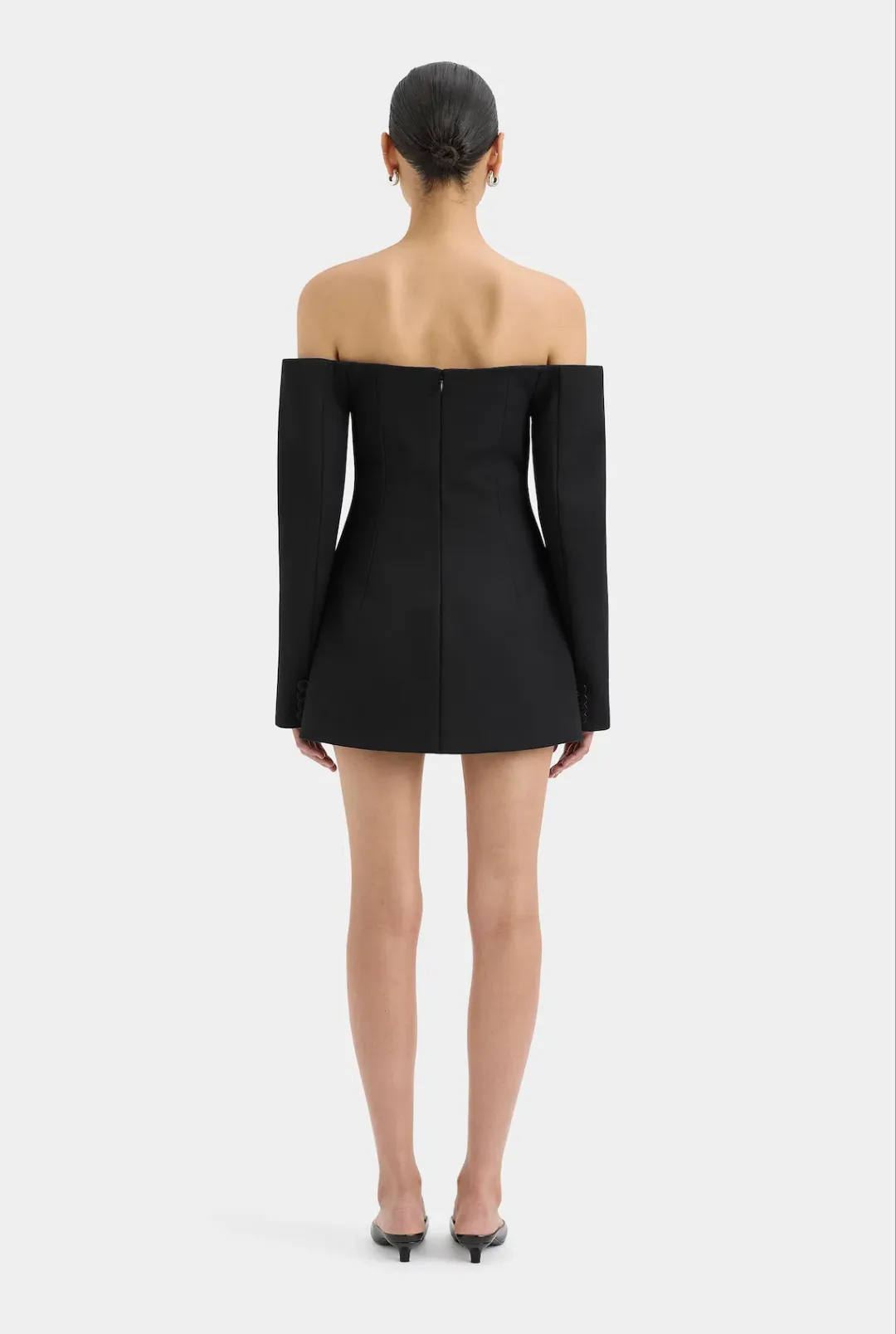 Sir the Label Sandrine Tailored Mini Black Size AU 6 for rent on The Volte - main image