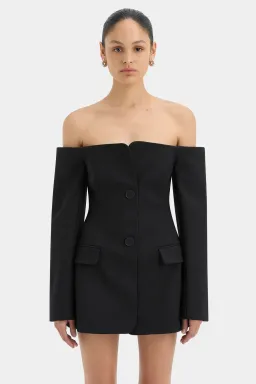 Sir the Label Sandrine Tailored Mini Black Size AU 6 for rent on The Volte - image 2